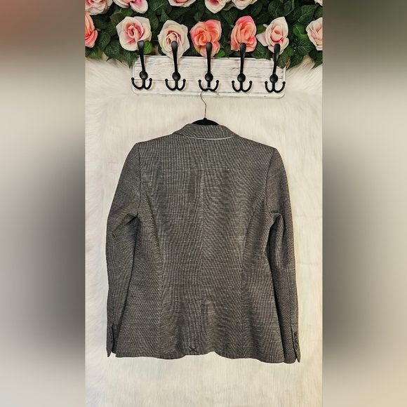 RW&CO Classic Fine Houndstooth Blazer Jacket - Picture 3 of 7